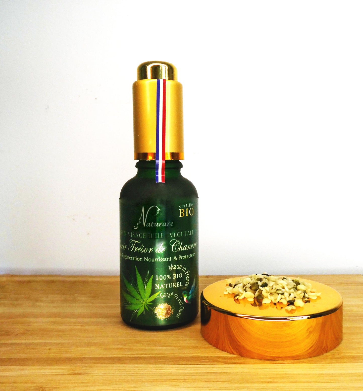 DROP - ELIXIR TRESOR DE CHANVRE BIO - Huile Végétale, Compléments Alimentaire