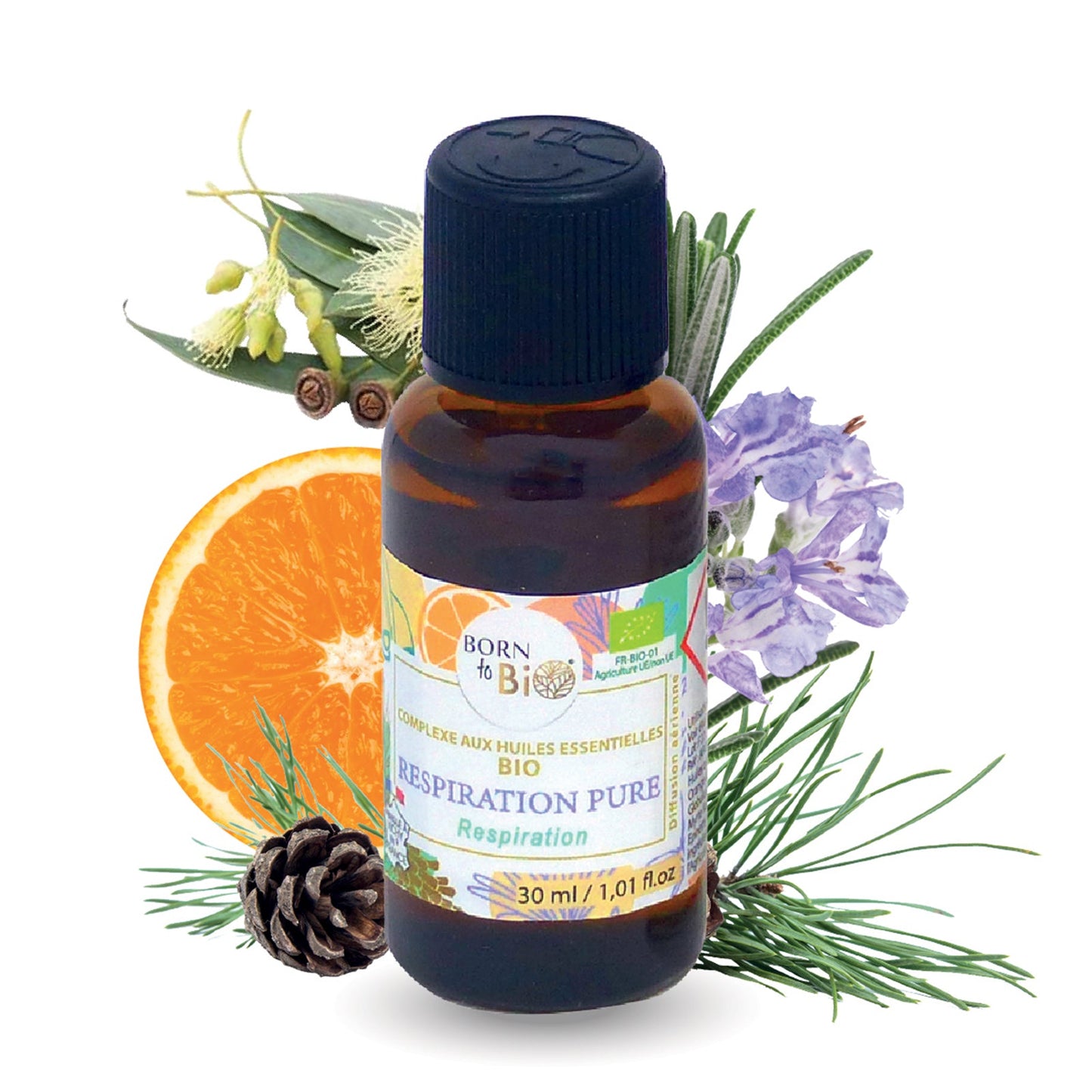 Pure breathing - Complex with organic essential oils