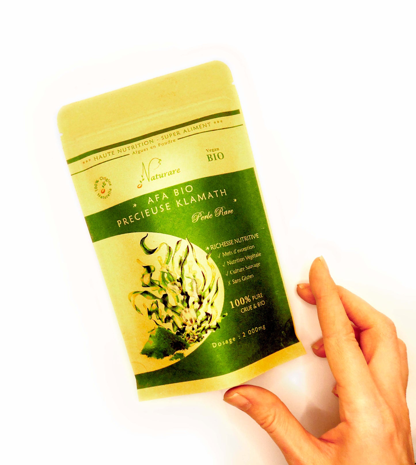 DROP - PRECIEUSE KLAMATH BIO 2000mg - Complément Alimentaire Haute Nutrition