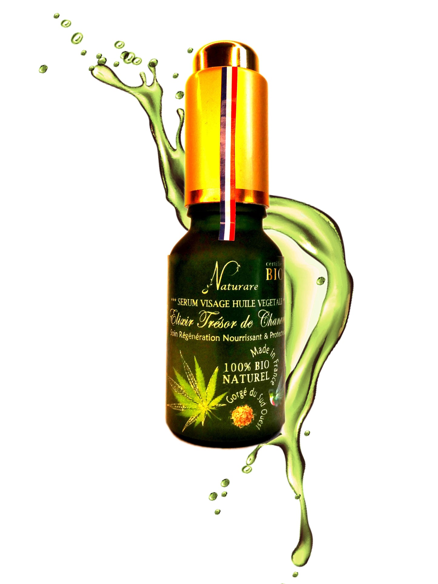 PRO - ELIXIR TRESOR DE CHANVRE BIO - Sérum Huile Végétale, Compléments Alimen