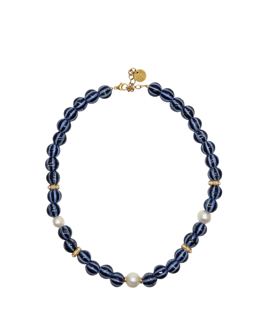 💎 Collier Mary – Bleu